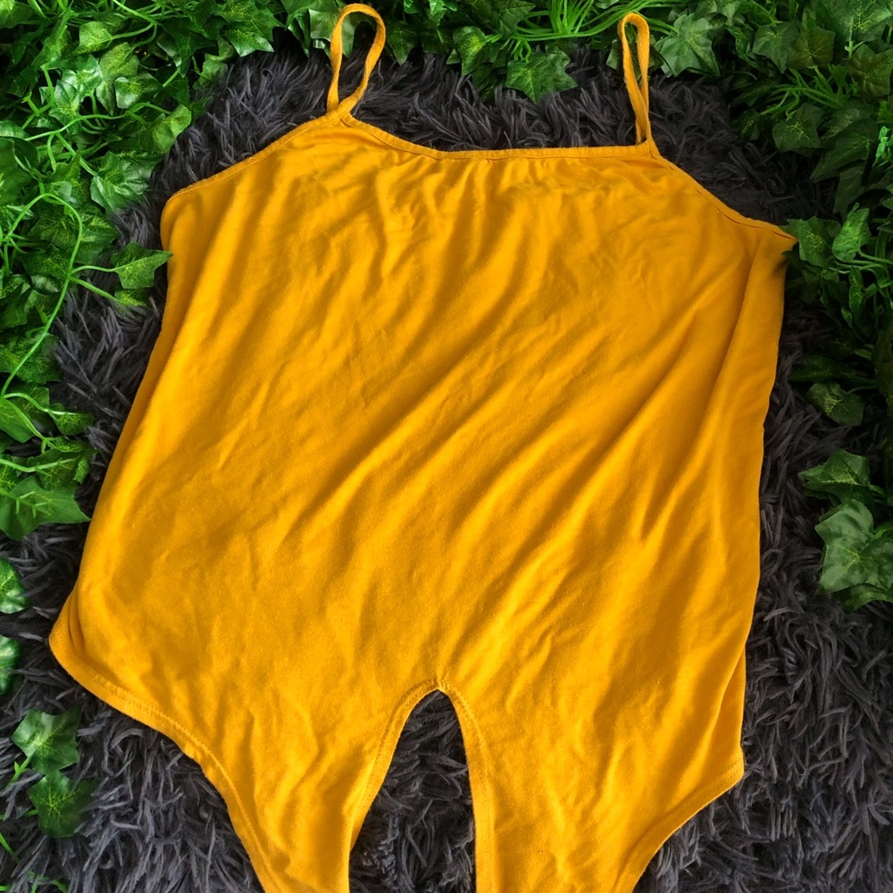 Dandelion Yellow spaghetti strap